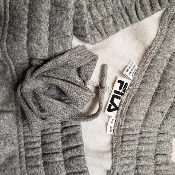 FILA Logo taping gray joggers sweatpants 3X - Picture 5 of 5